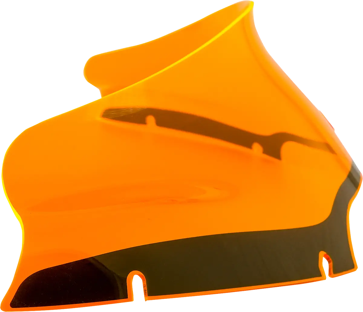Klock Werks Kolor Flare* Windshield - 6" - Orange Ice - Fltr Kww-01-0628 1