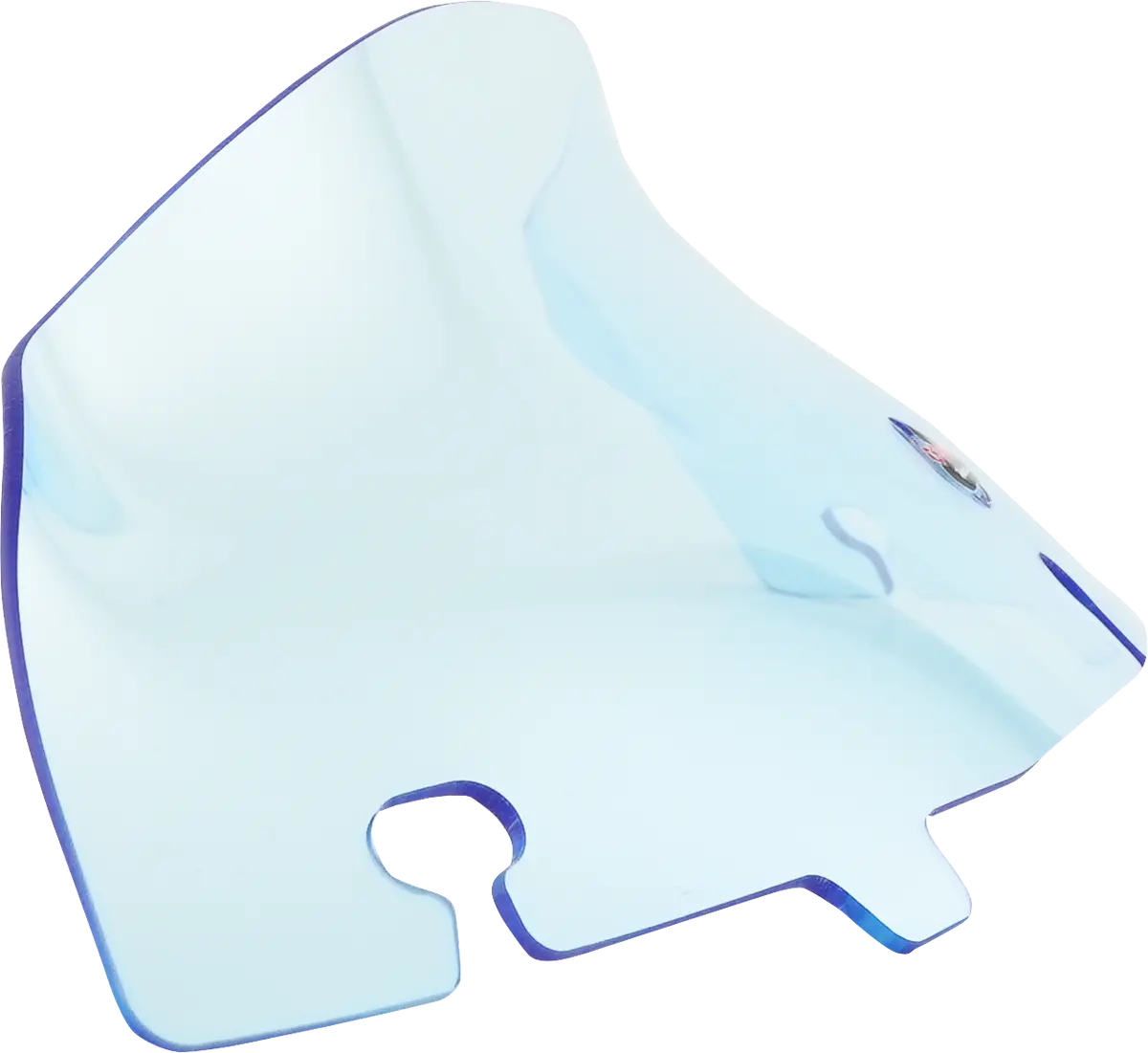 Klock Werks Kolor Flare* Windshield - 4" - Blue Ice - Flh Kww-01-0652 1