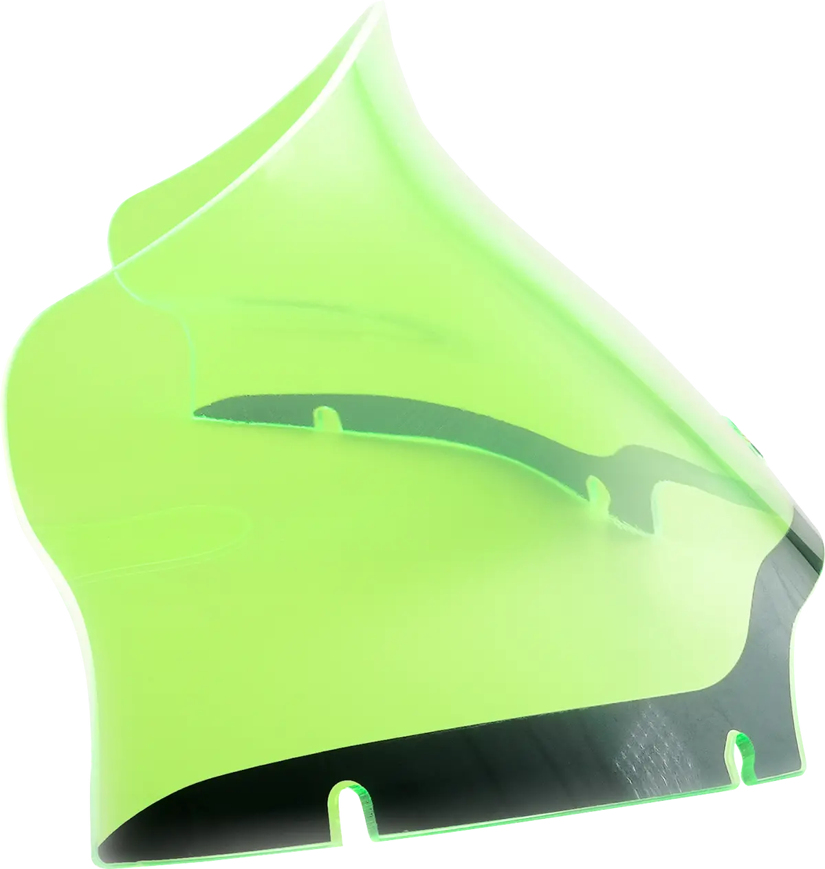 Klock Werks Kolor Flare* Windshield - 9" - Green Ice - Fltr Kww-01-0636 1
