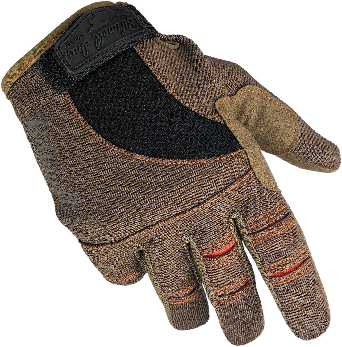 Biltwell Moto Gloves - Brown/Orange 1