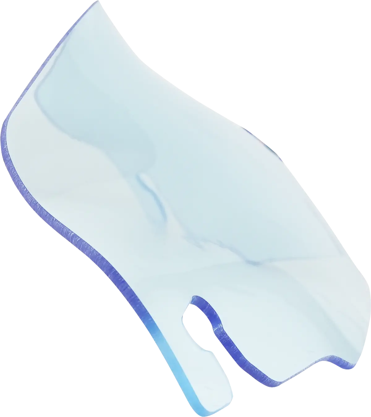 Klock Werks Kolor Flare* Windshield - 3-1/2" - Blue Ice - Flr Kww-01-0657 2