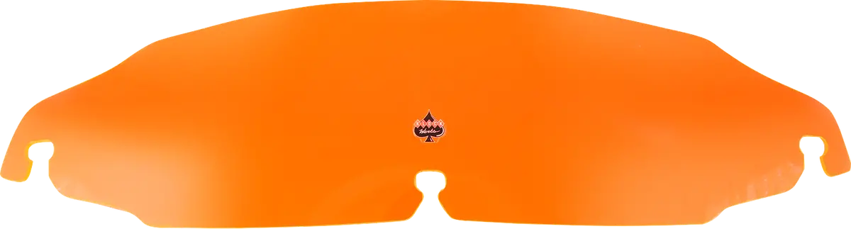 Klock Werks Kolor Flare* Windshield - 3-1/2" - Orange Ice - Flr Kww-01-0653 1