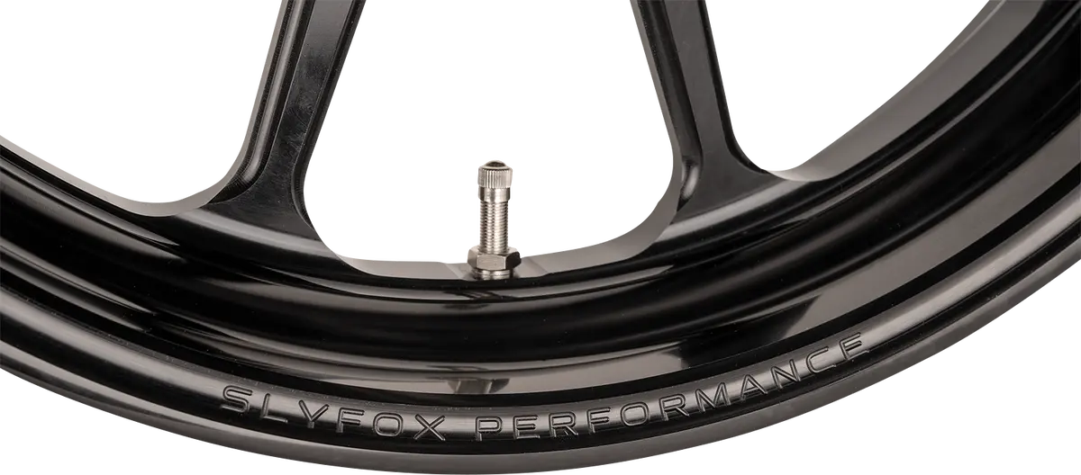 Slyfox Wheel - Track Pro - Front - Dual Disc /Without Abs - Black - 17X3.5 12027706Rslyapb 2