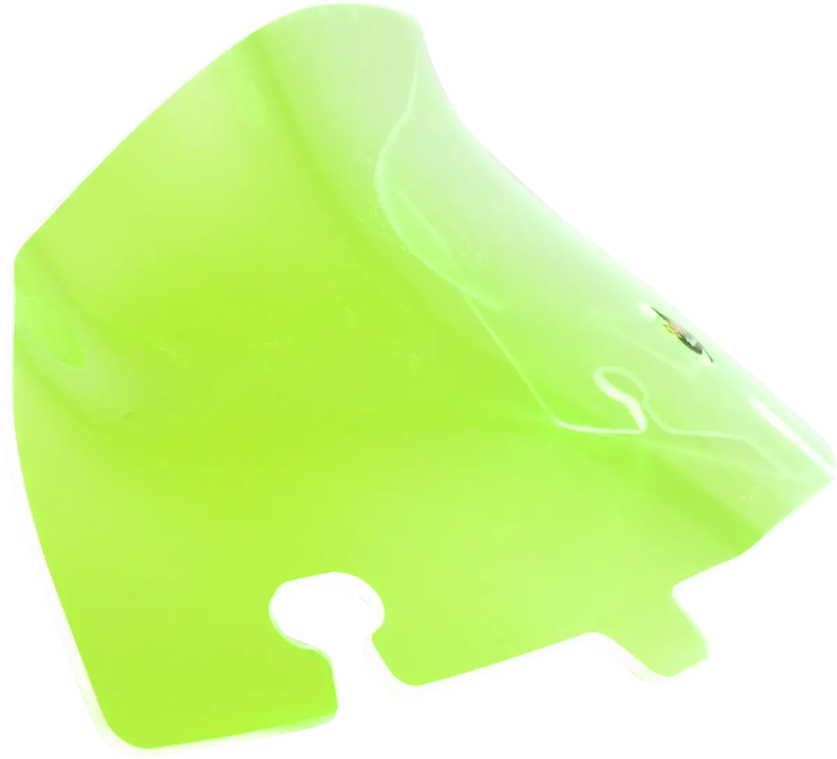 Klock Werks Kolor Flare* Windshield - 6.5" - Green Ice - Flh Kww-01-0641 1
