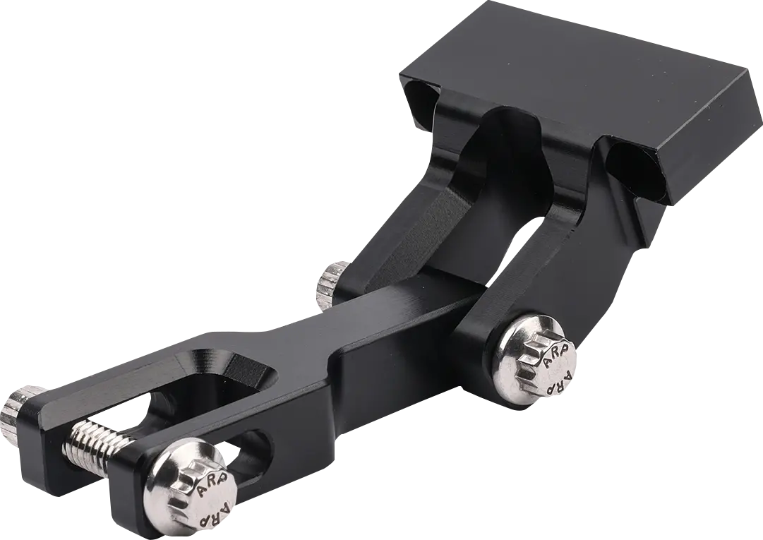 Thrashin Supply Co. Og Riser Gauge Relocation Mounting Bracket - Black Tsc-2216 1