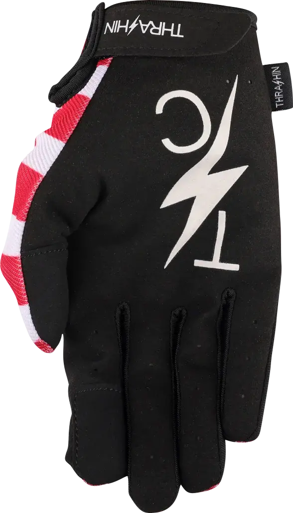 Thrashin Supply Co. Stars & Bolts Stealth Gloves 3