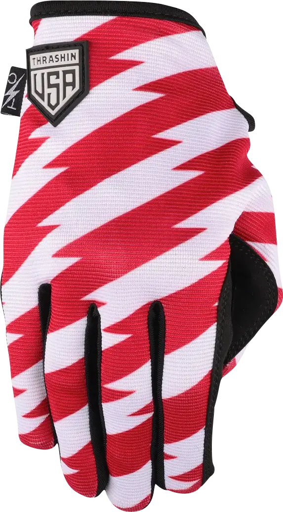 Thrashin Supply Co. Stars & Bolts Stealth Gloves 4