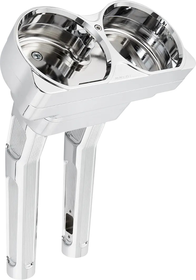Arlen Ness Method Kickback Handlebar Riser - 10" - Chrome 520-033 1