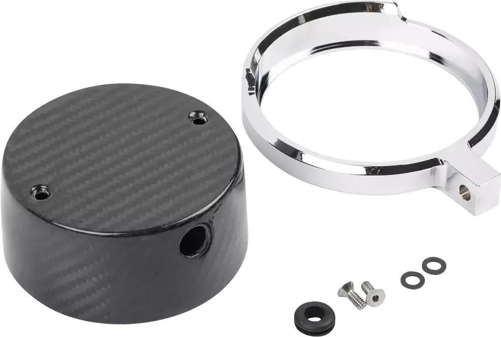 Thrashin Supply Co. Gauge Relocation Kit - Chrome Tsc-2710-3 2