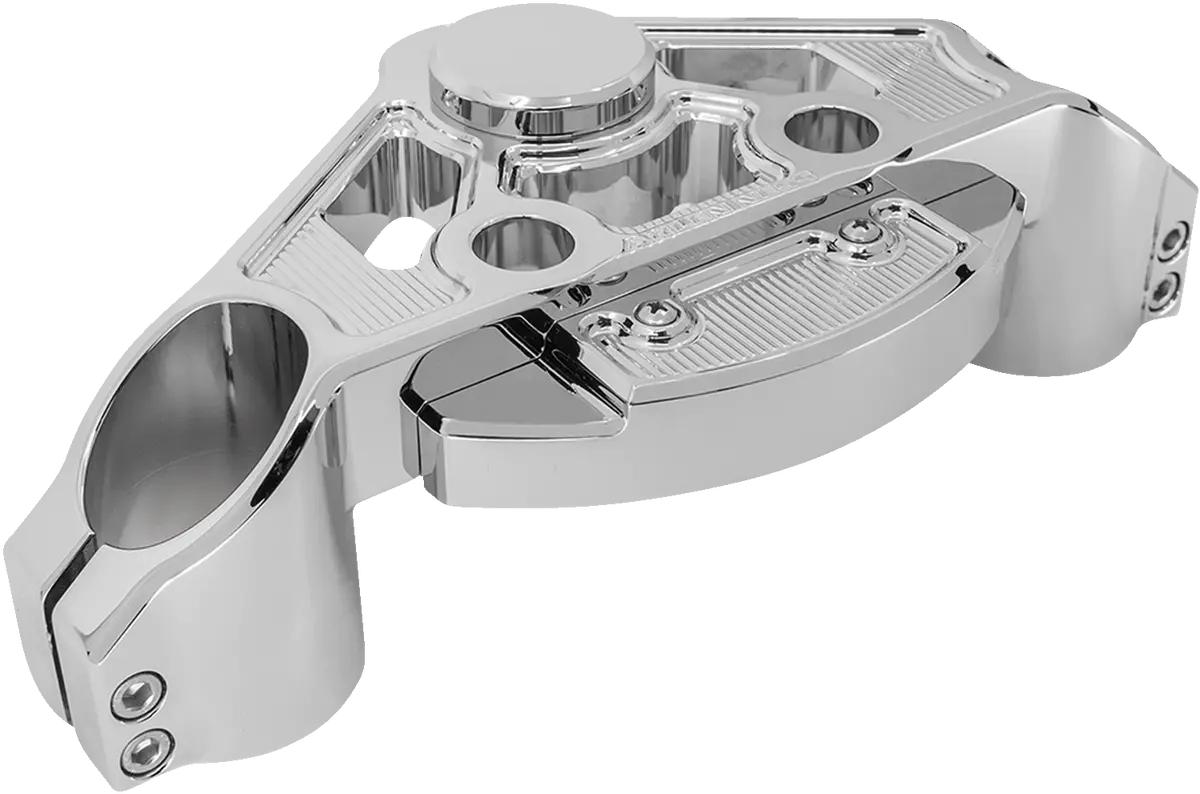 Arlen Ness Triple Tree - Chrome - +2" 130-012 1