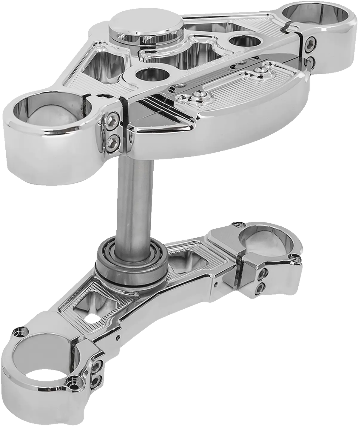 Arlen Ness Method Bagger Triple Tree - Chrome 130-009 1