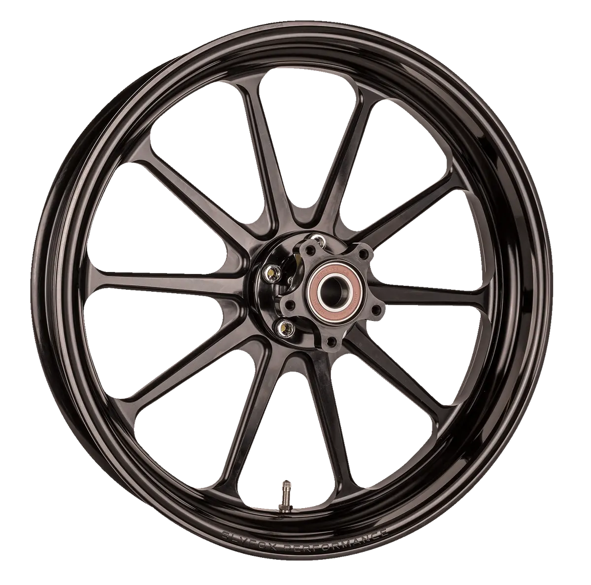 Slyfox Wheel - Track Pro - Front - Dual Disc/Without Abs - Black - 19X3 12027905Rslyapb 1