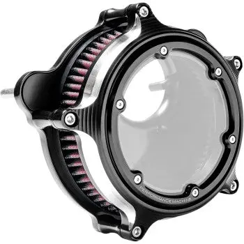 Performance Machine - Vision Air Cleaner - Contrast Cut - Dyna, Softail, & Touring 1
