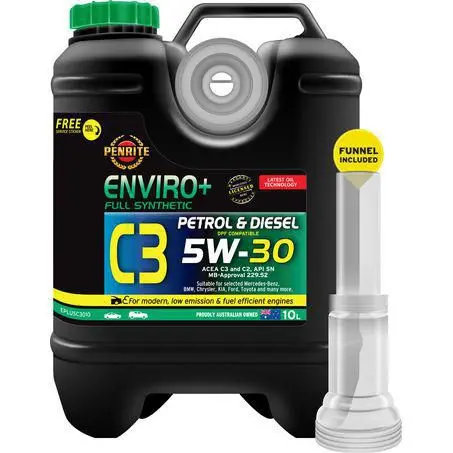 Penrite Enviro+ C3 5W-30 10L Engine Oil - Eplusc3010 1