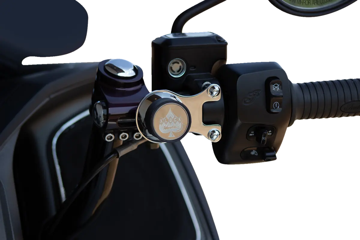 Klock Werks Iomount* For Indian - Ambidextrous Mount - Chrome - Challenger/Pursuit Kwd-04-0609-C 2