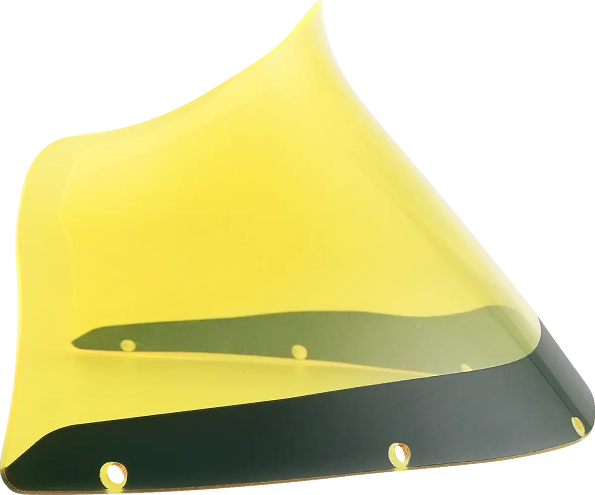 Klock Werks Kolor Flare* Windshield - 9" - Yellow Ice - Fxrp Kww-02-0609 1