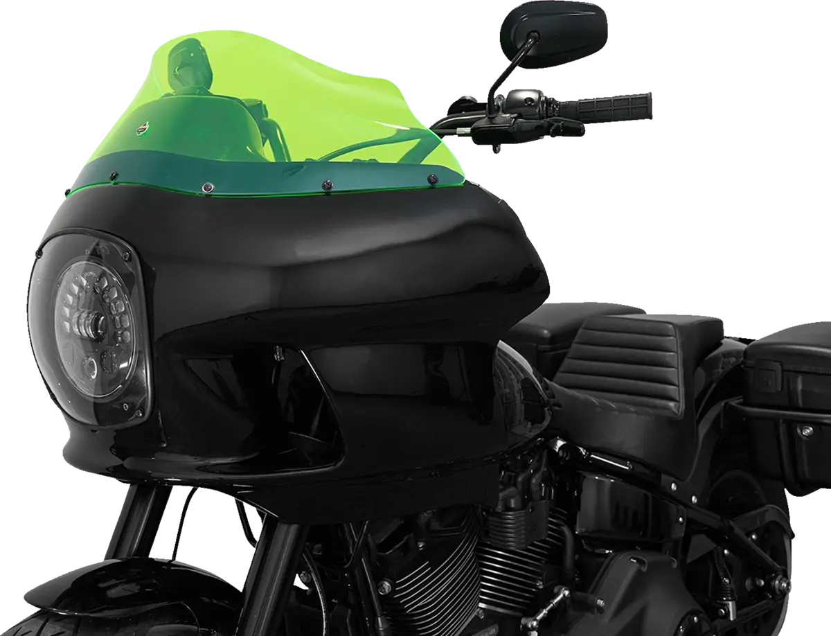 Klock Werks Kolor Flare* Windshield - 9" - Green Ice - Fxrp Kww-02-0610 2