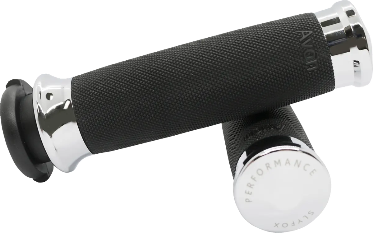 Slyfox Grips - Cable - Chrome Cc-85-Ch-Fox 1