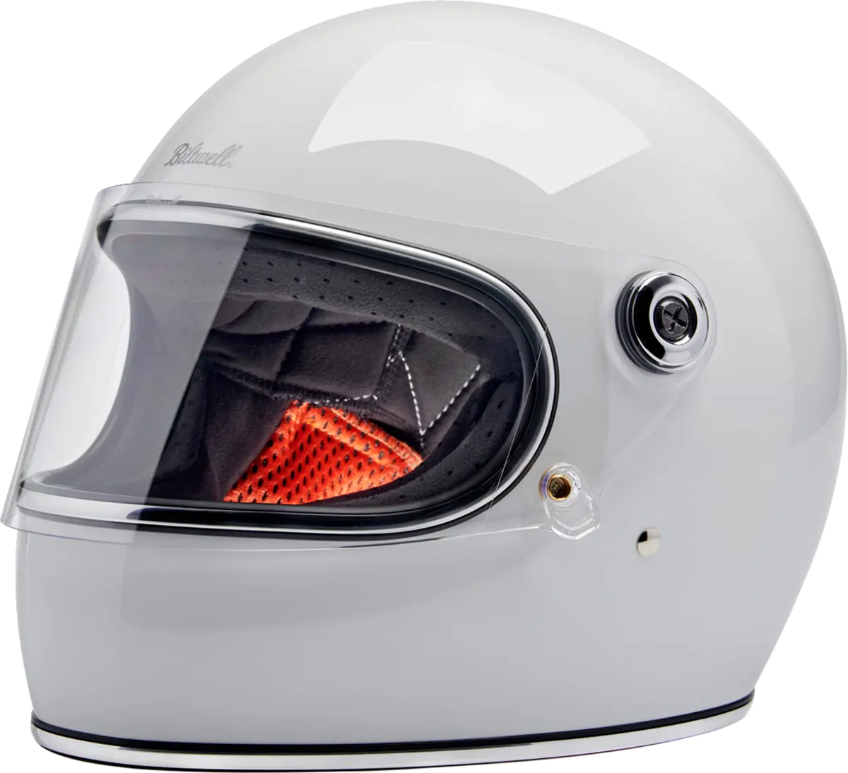 Biltwell Gringo S Helmet - Gloss White 1
