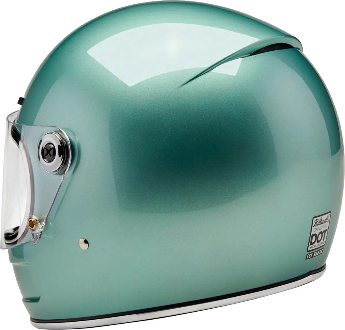 Biltwell Gringo Sv Helmet - Metallic Seafoam 4