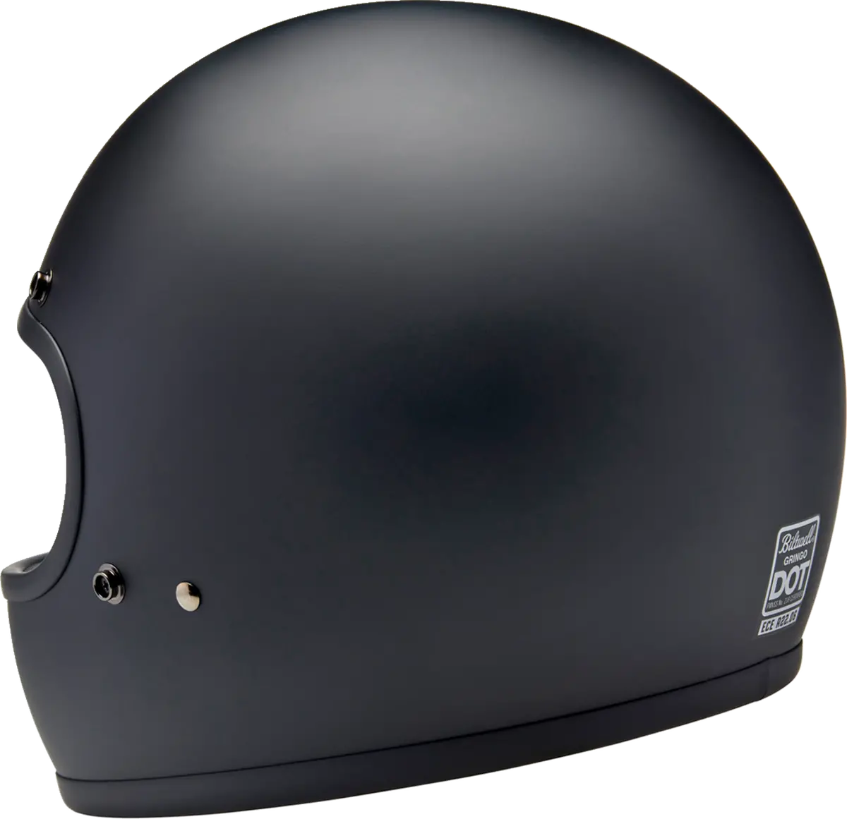 Biltwell Gringo S Helmet - Flat Black 3