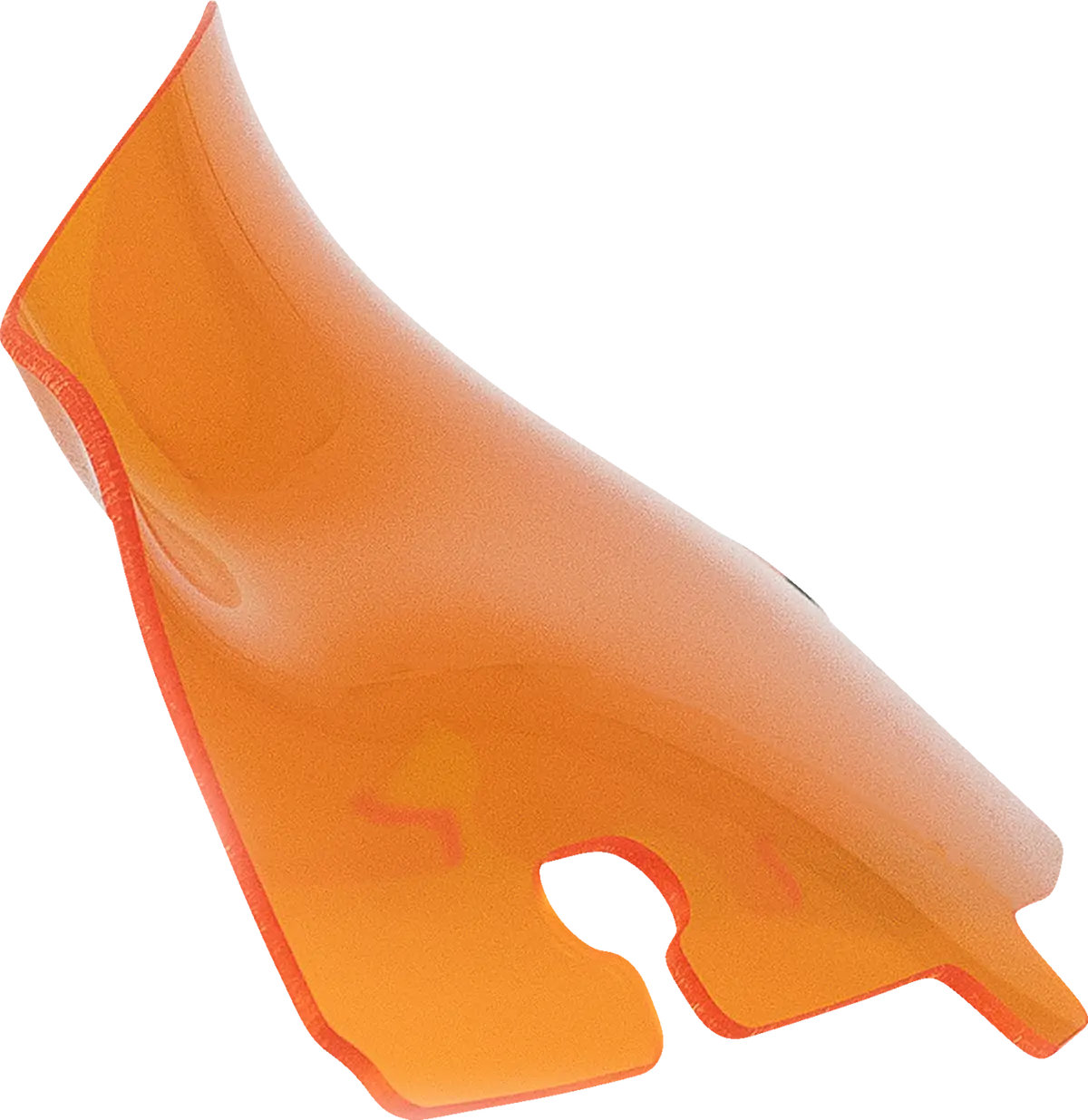 Klock Werks Kolor Flare* Sport Windshield - 4" - Orange - Flh Kww-01-0675 1