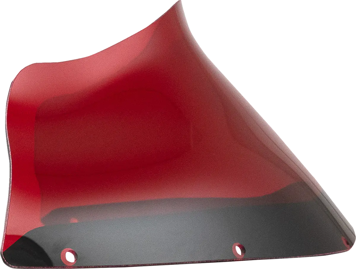 Klock Werks Kolor Flare* Windshield - 9" - Red - Fxrp Kww-02-0614 1