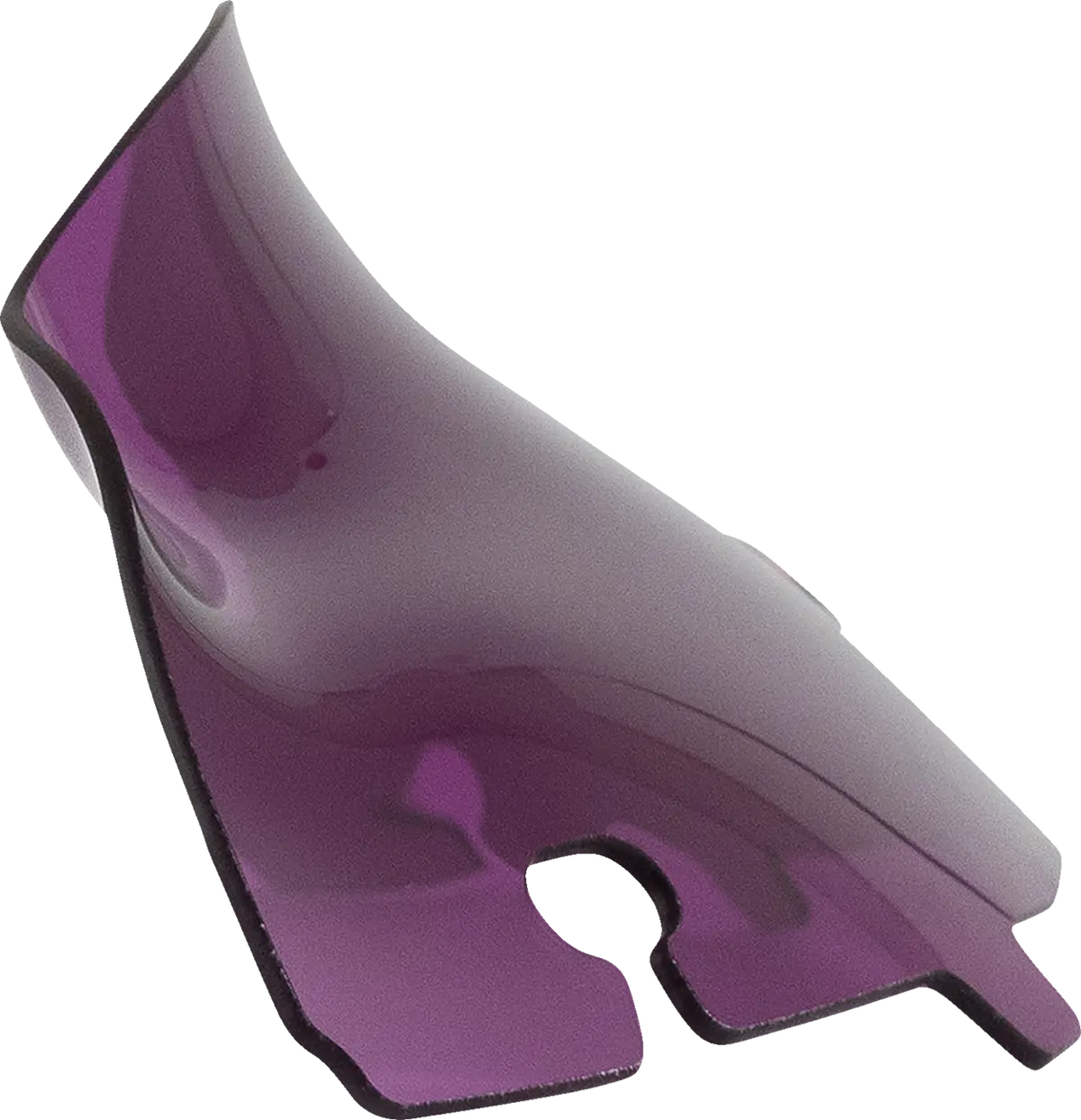 Klock Werks Kolor Flare* Sport Windshield - 4" - Purple - Flh Kww-01-0680 1