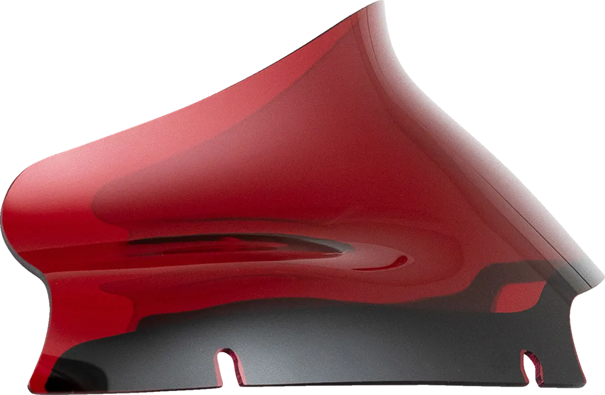 Klock Werks Kolor Flare* Sport Windshield - 6" - Red - Fltr Kww-01-0663 1