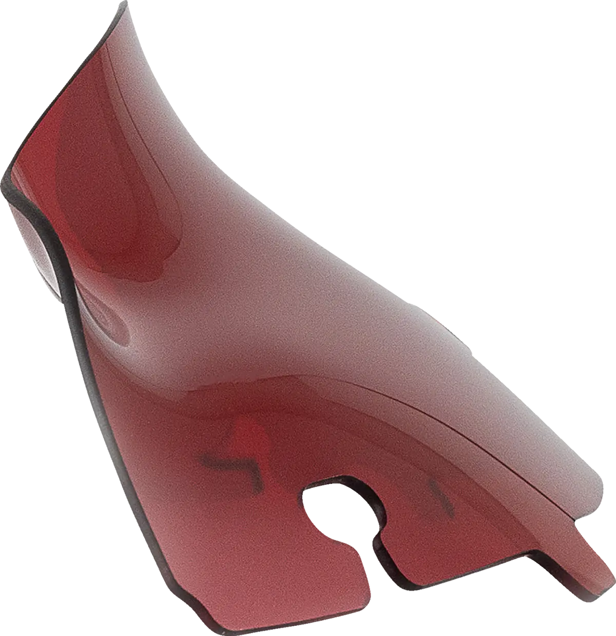 Klock Werks Kolor Flare* Sport Windshield - 4" - Red - Flh Kww-01-0677 1