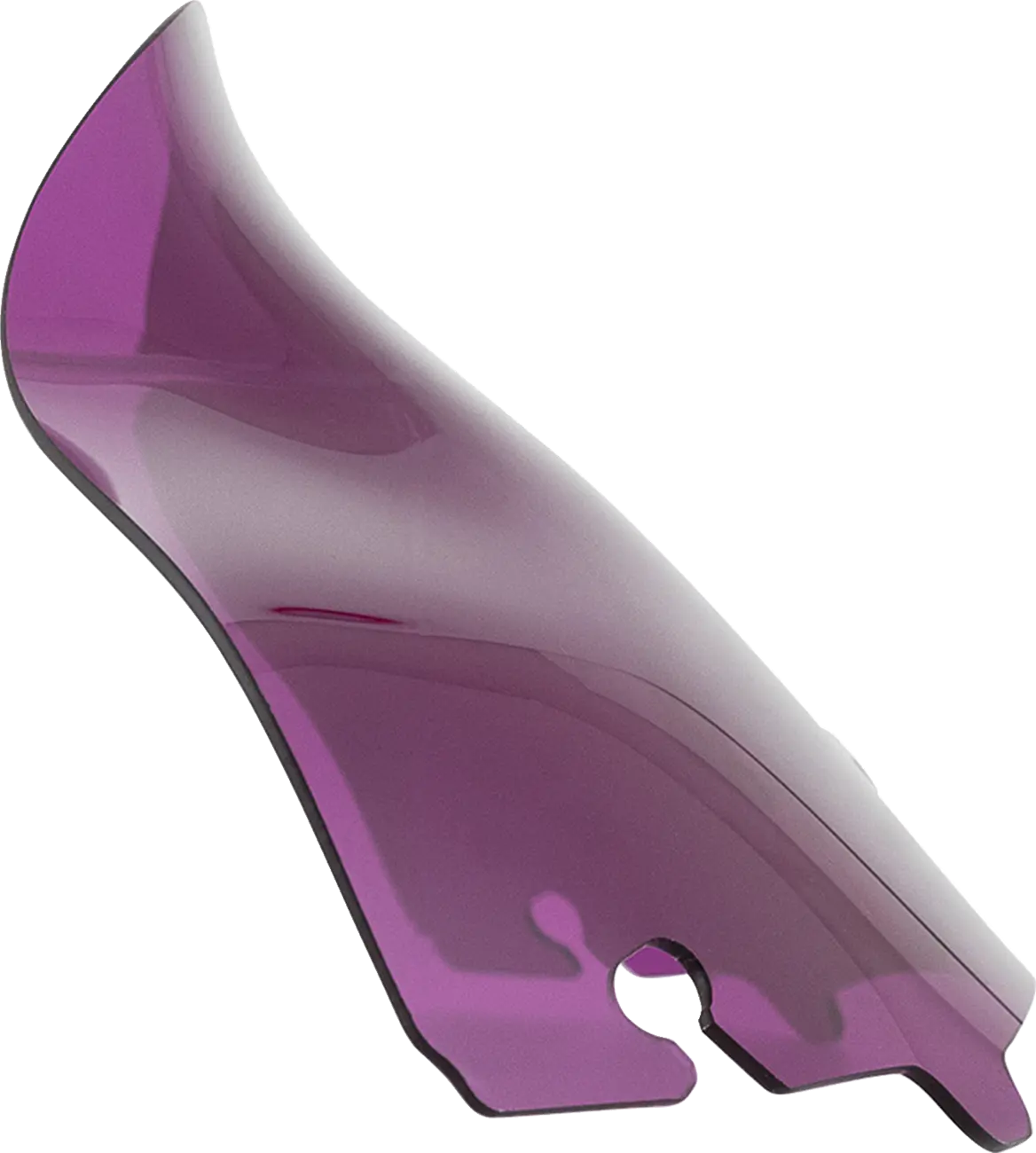 Klock Werks Kolor Flare* Sport Windshield - 6-1/2" - Purple - Flh Kww-01-0687 1