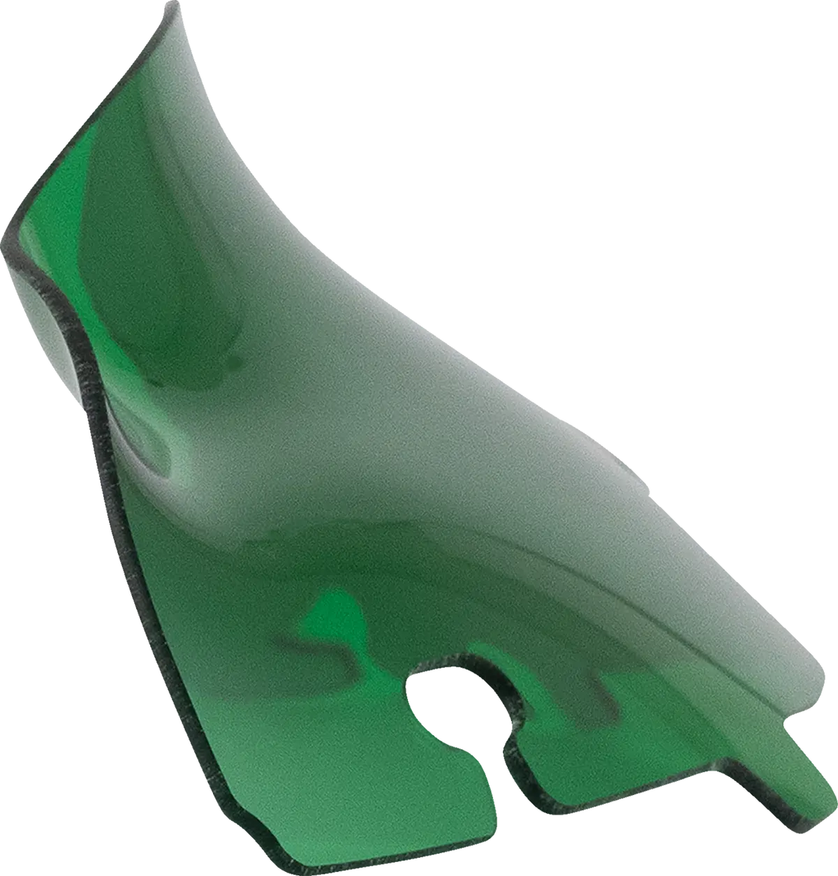 Klock Werks Kolor Flare* Sport Windshield - 4" - Green - Flh Kww-01-0678 1