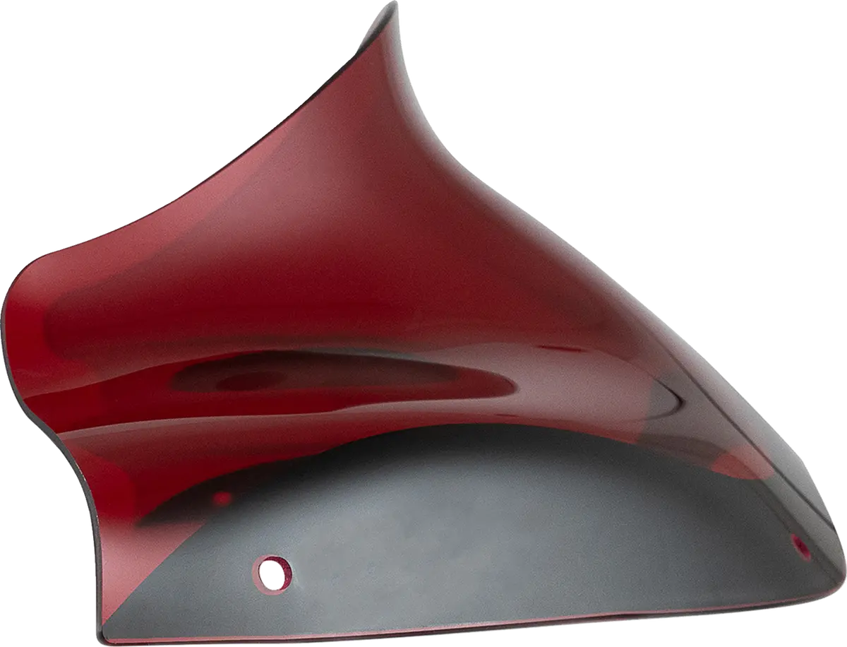 Klock Werks Kolor Flare Windshield - 8" - Red - Fltr Kww-01-0691 1