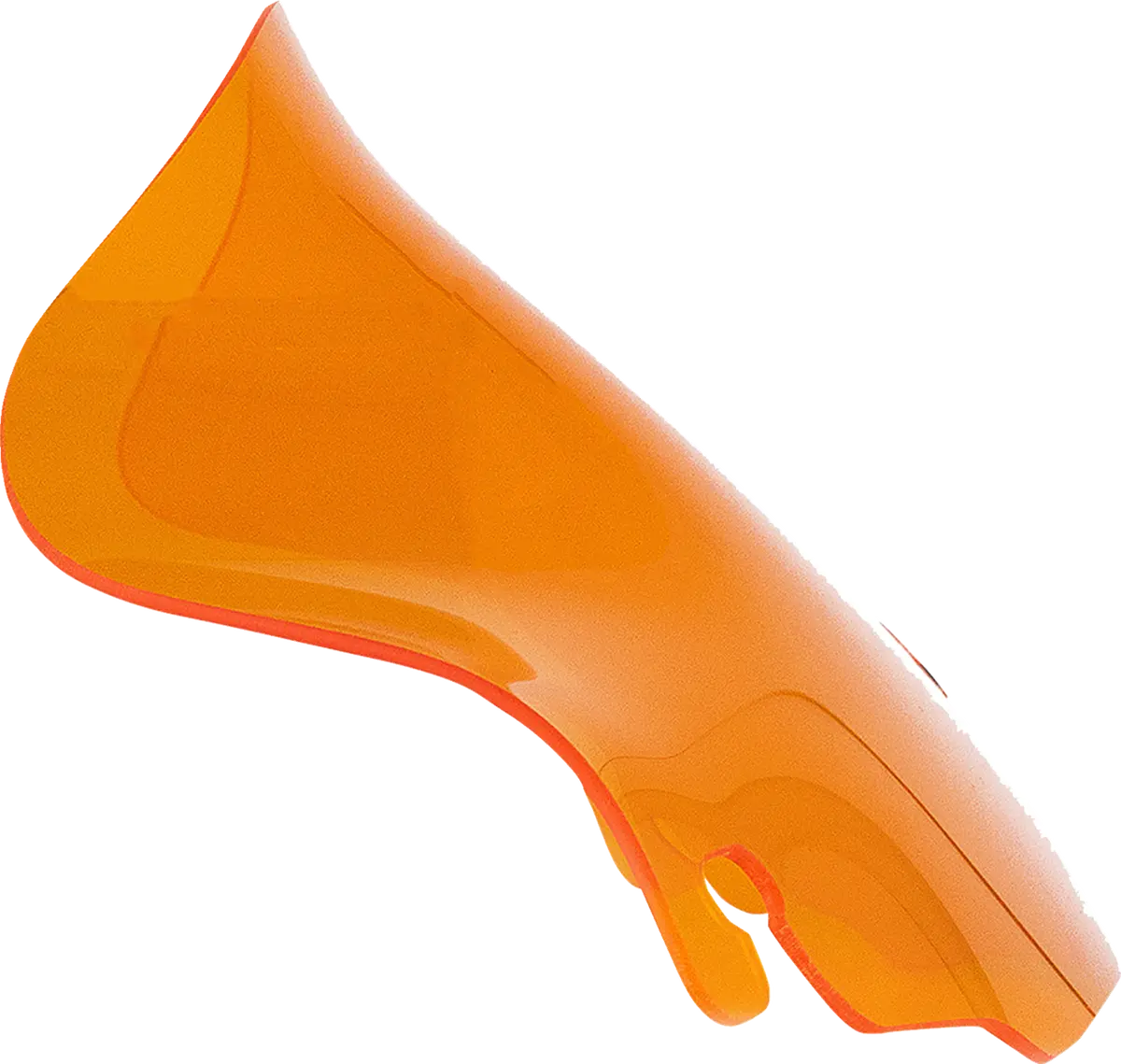 Klock Werks Kolor Flare* Windshield - 6-1/2" - Orange - Flh Kww-01-0695 1