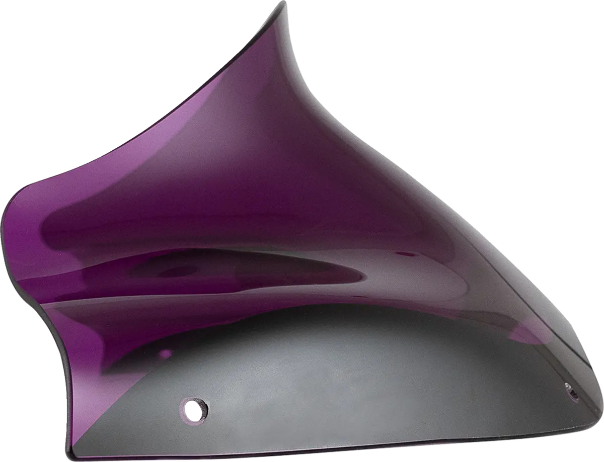 Klock Werks Kolor Flare Windshield - 8" - Purple - Fltr Kww-01-0694 1