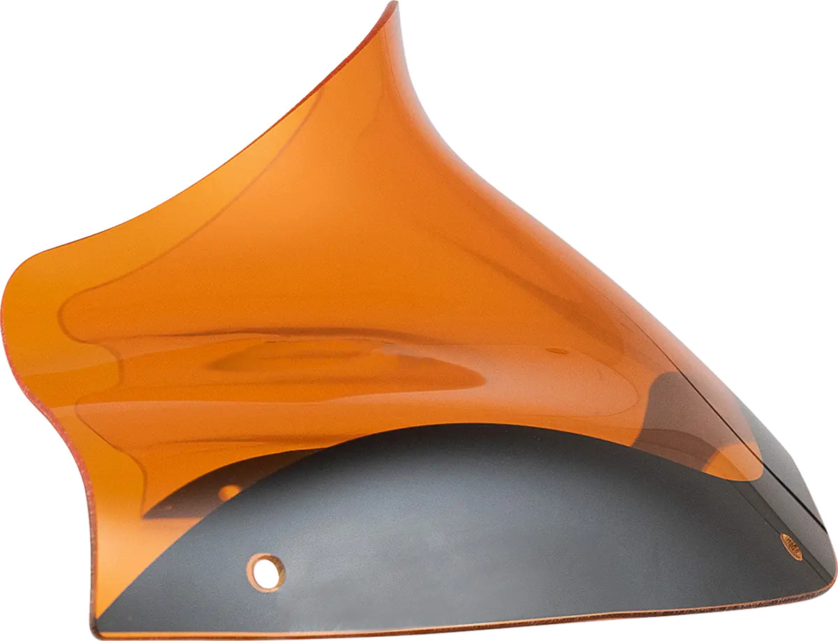 Klock Werks Kolor Flare* Windshield - 8" - Orange - Fltr Kww-01-0689 1