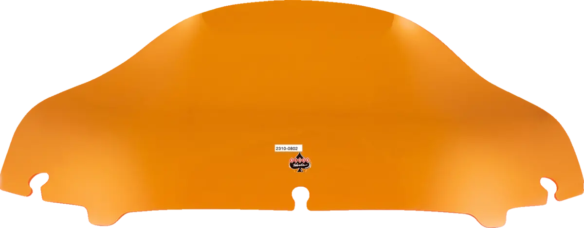 Klock Werks Kolor Flare* Sport Windshield - 6-1/2" - Orange - Flh Kww-01-0682 2