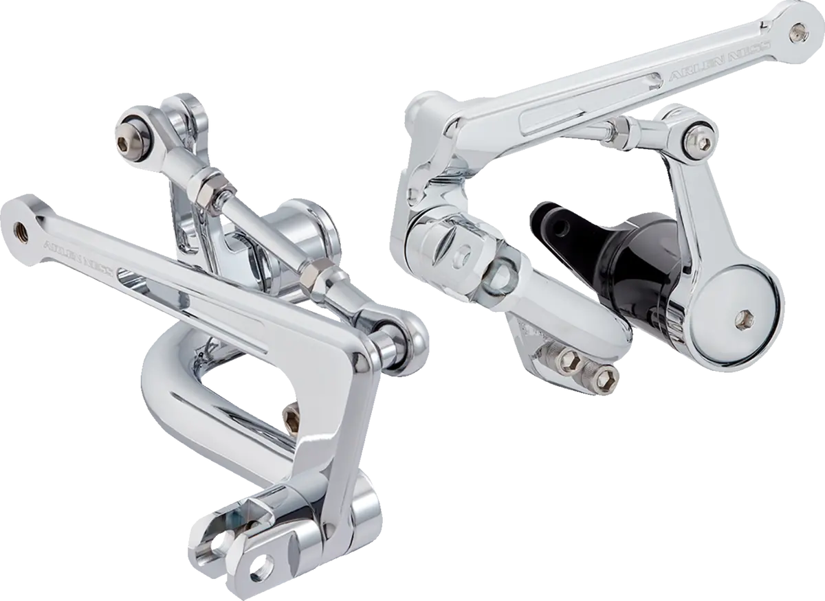 Arlen Ness Mid Controls - Chrome - Fl '09-'24 420-121 1