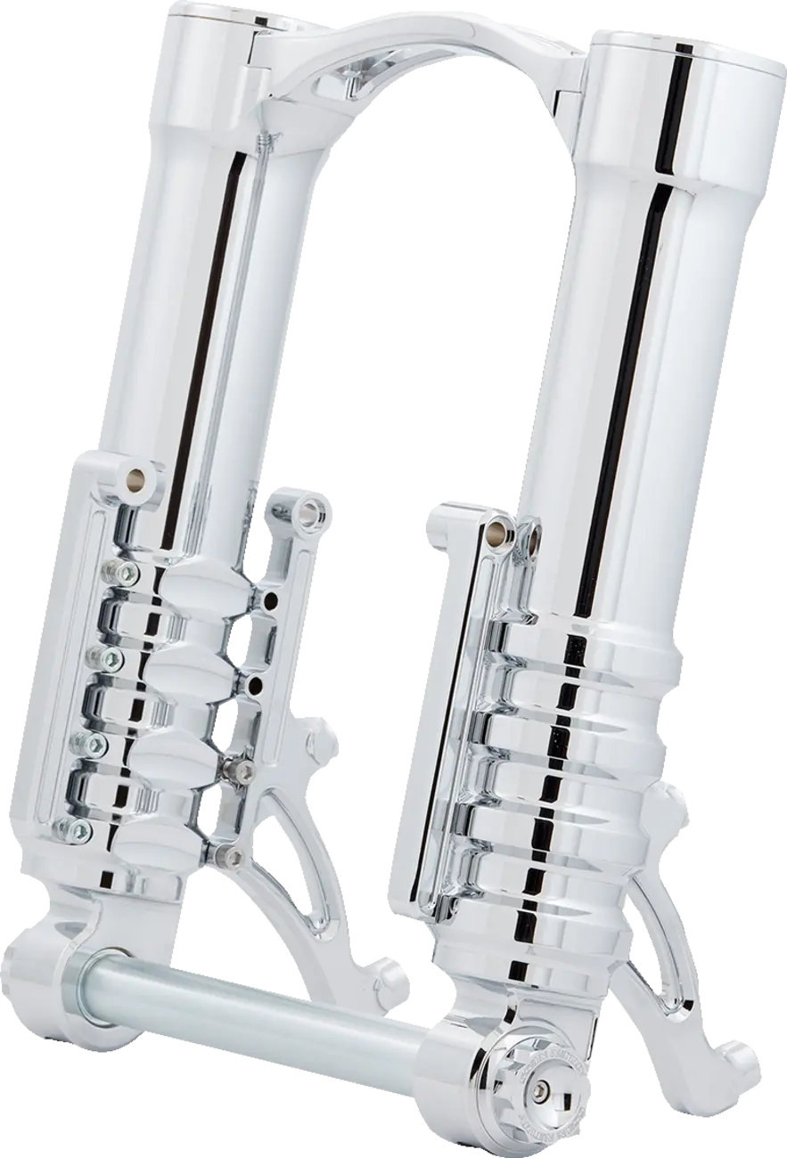 Arlen Ness Fork Legs - 49 Mm - Chrome - For Custom Radial Mount Brake Caliper 120-012 1