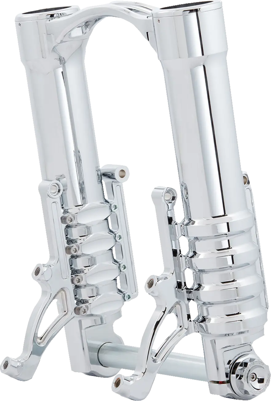 Arlen Ness Fork Legs - 49 Mm - Chrome - For Custom Radial Mount Brake Caliper 120-012 2