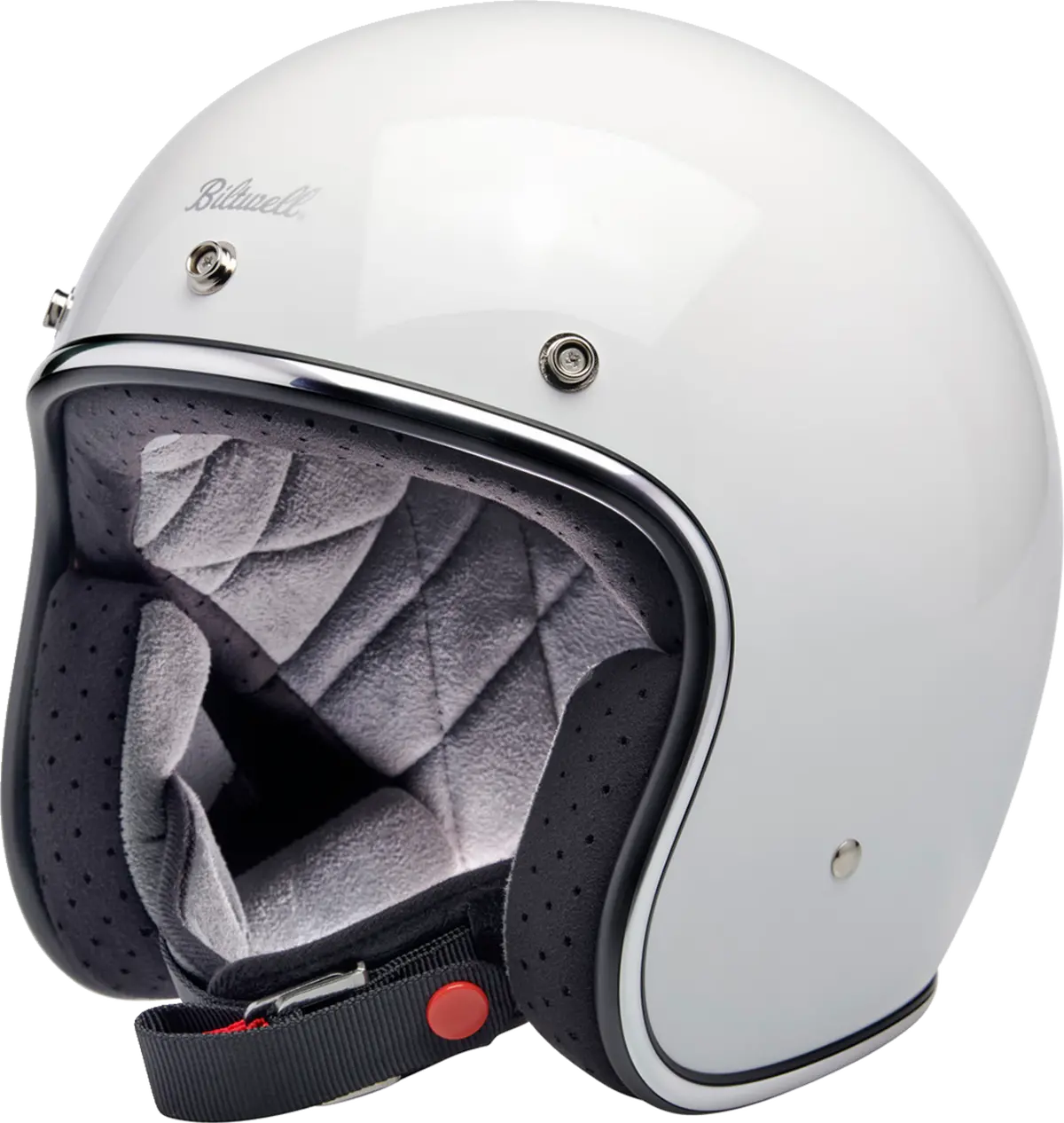 Biltwell Bonanza Helmet - Gloss White 1