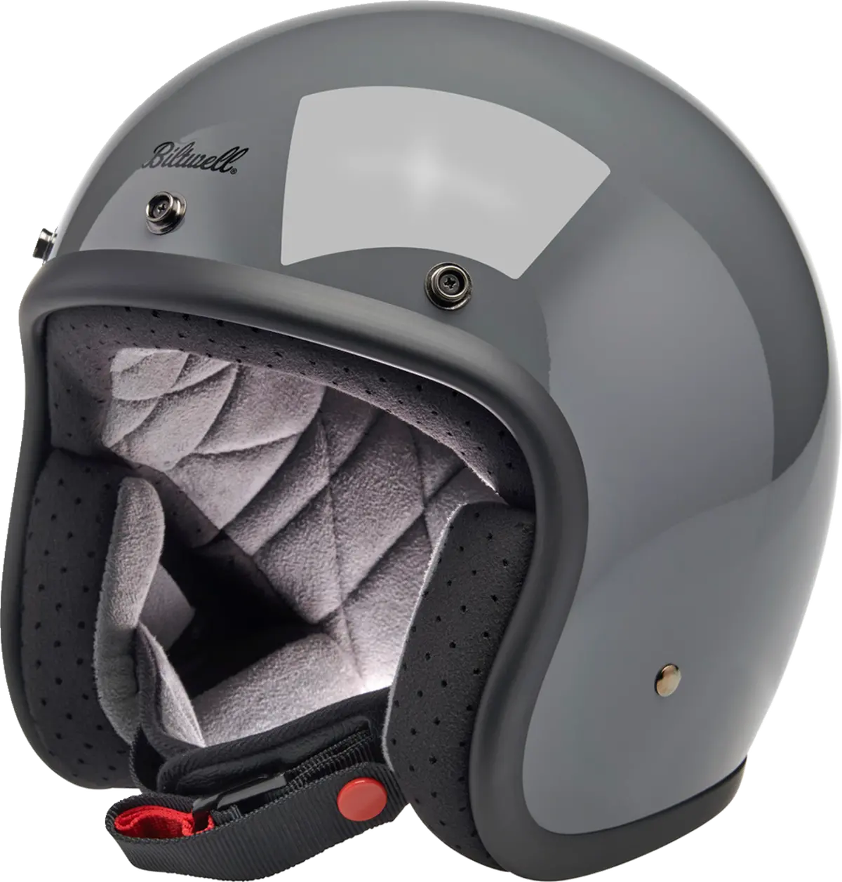 Biltwell Bonanza Helmet - Gloss Storm Gray 1