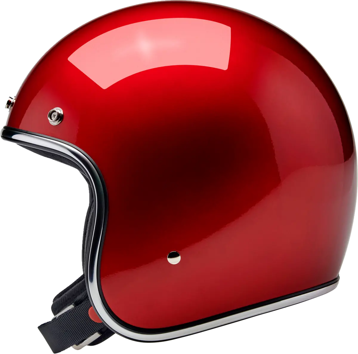 Biltwell Bonanza Helmet - Metallic Cherry Red 5