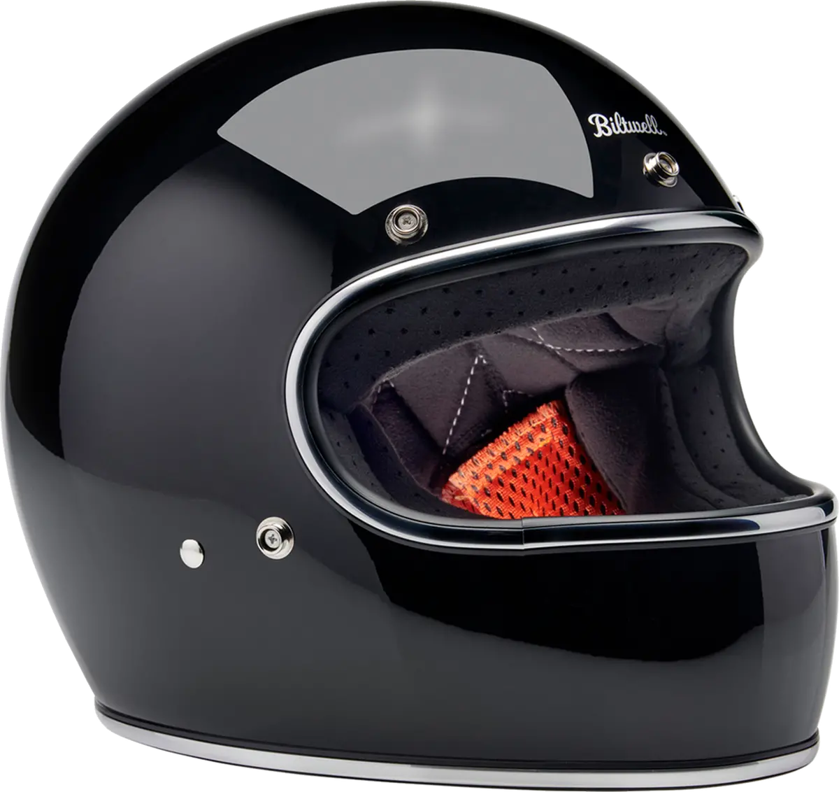 Biltwell Gringo Helmet - Gloss Black 3