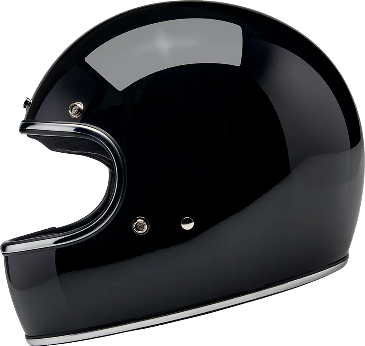 Biltwell Gringo Helmet - Gloss Black 5