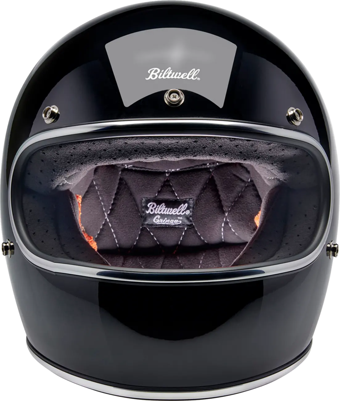 Biltwell Gringo Helmet - Gloss Black 6