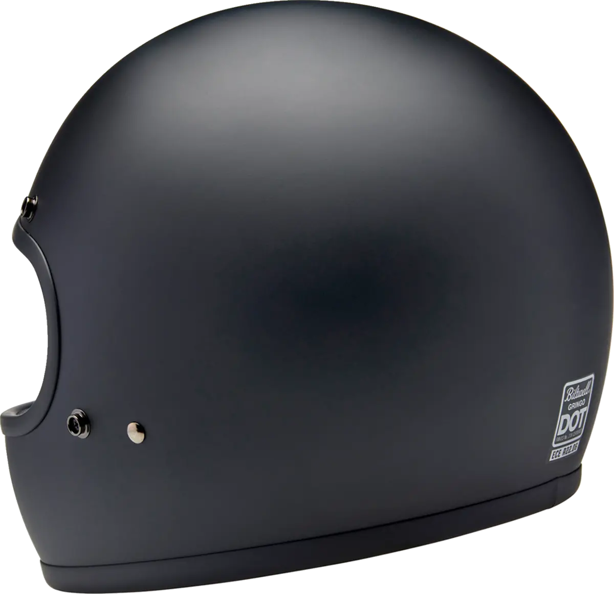 Biltwell Gringo Helmet - Flat Black 6