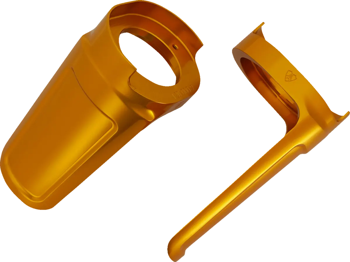 Arlen Ness Method Fork Guard Cover - Gold 120-020 2