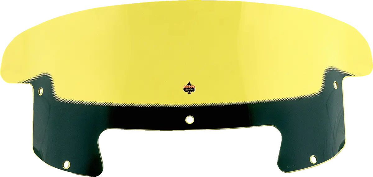 Klock Werks Kolor Flare* Windshield - 8" - Yellow - Indian Kww-04-0620 1