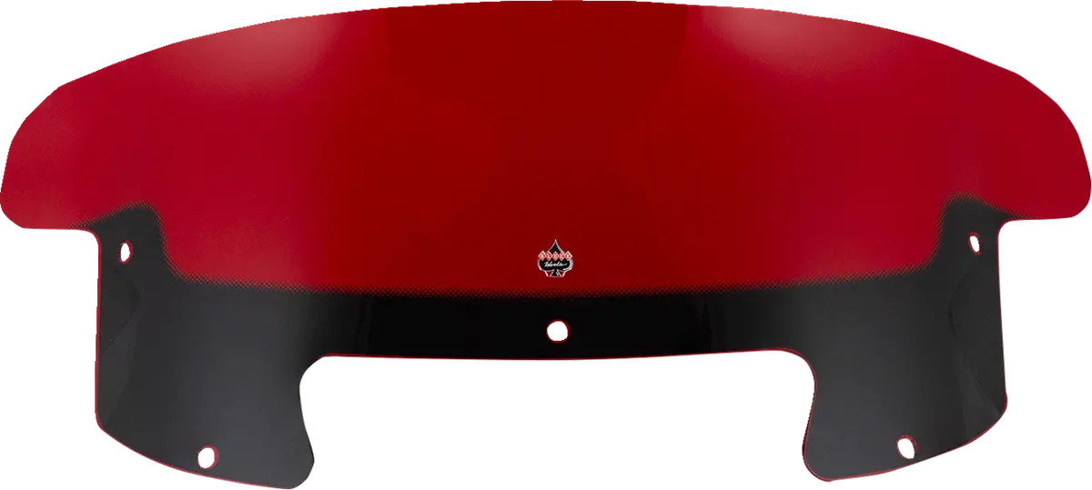 Klock Werks Kolor Flare* Windshield - 8" - Red - Indian Kww-04-0622 1